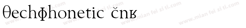 TechPhonetic Cn字体转换